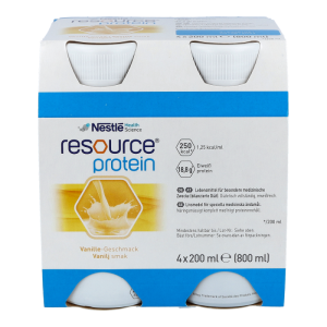 Nestlé Resource Protein 200 4 Stk. Vanille - 4 Stück
