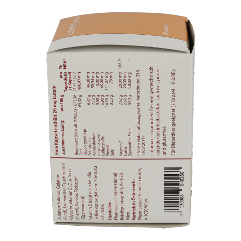 Lutamax 20mg Kapseln - 90 Stück