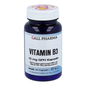 Vitamin B3 Kapseln 15mg - 60 Stück
