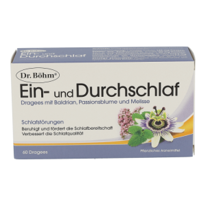 Dr. Böhm EIN & DURCHSCHLAF Dragees mit Baldrian