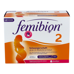 Femibion 2 Schwangerschaft /84 Tabletten + 84 Kapseln - 168 Stück