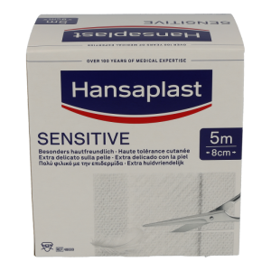 Hansaplast Sensitive 5m x 8cm - 1 Stück
