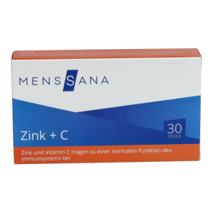 MensSana Zink + Vitamin C Lutschtabletten 30 Stk. - 30 Stück