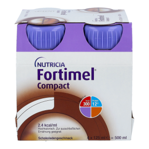 Nutricia Fortimel Compact Schokolade 4 x 125 ml - 4 Stück