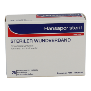 HANSAPOR SENSITIVE  6X 7CM - 25 Stück