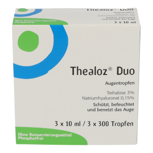 Thealoz Duo Augentropfen 3 x 10 ml - 3 Stück