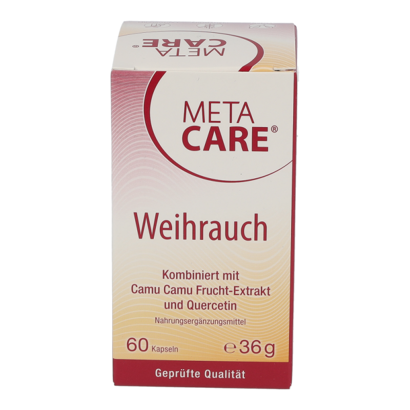Metacare Weihrauch Kapseln 60 Stk. - 60 Stück