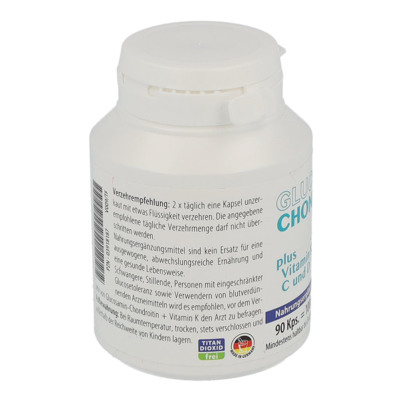 Glucosamin Chondroitin Vitamin K + D Kapseln 90 Stk. - 90 Stück