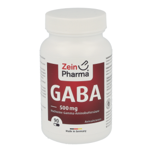 ZeinPharma GABA 500mg Kapseln reizhemmender Botenstoff - 90 Stück