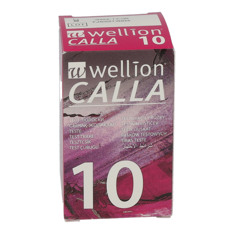 Wellion CALLA Blutzuckerteststreifen - 10 Stück