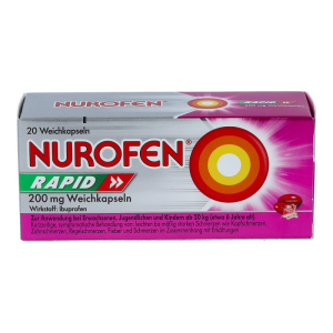 Nurofen Rapid 200 mg Weichkapseln - 20 Stück