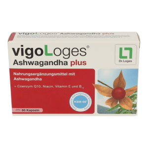 Vigologes Ashwagandha Plus Kapseln - 60 Stück