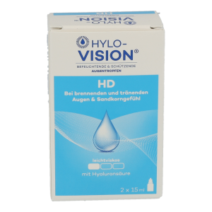Hylo-Vision HD Augentropfen 15 ml 2 Stk. - 2 Stück