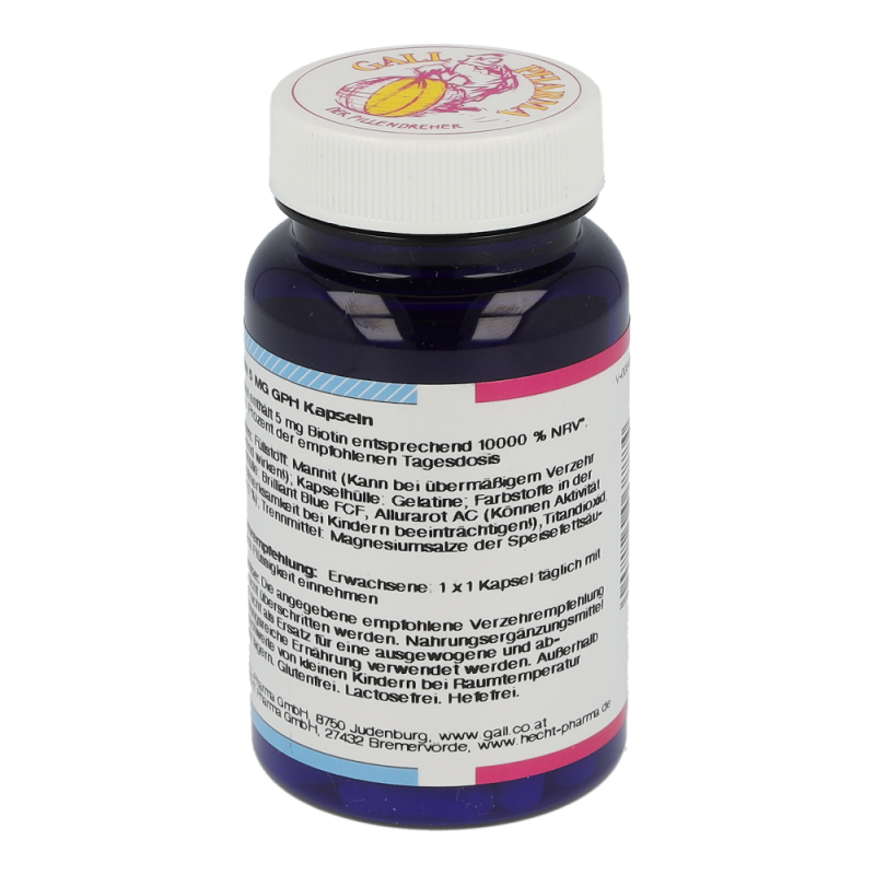 Gall Pharma Biotin 5 mg Kapseln 30 Stk. - 30 Stück