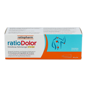 ratioDolor Diclofenac Schmerzgel 2% Gel 100 g - 100g