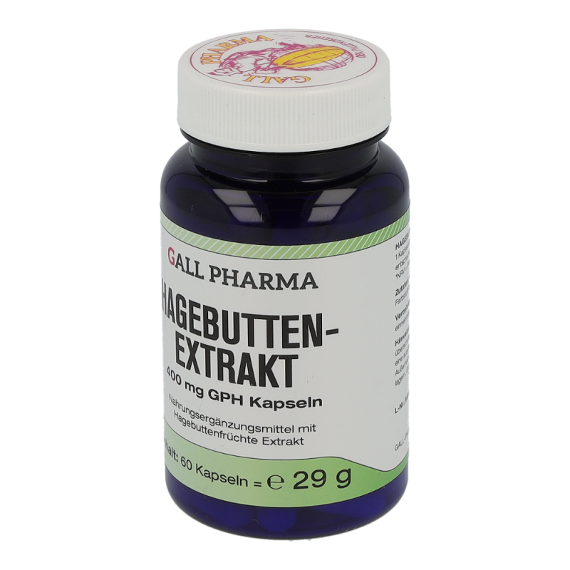 Hagebuttenextrakt 400mg Kapseln - 60 Stück
