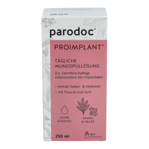 Parodoc PROIMPLANT Mundspülung alkoholfrei 250 ml - 250ml