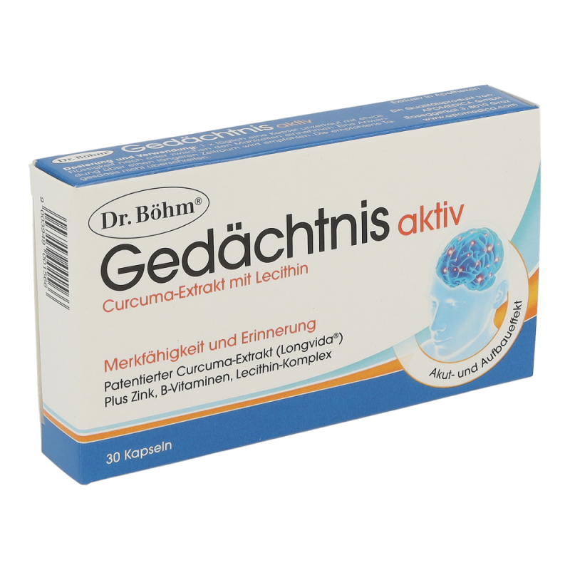Dr. Böhm Gedächtnis aktiv Kapseln - 30 Stück