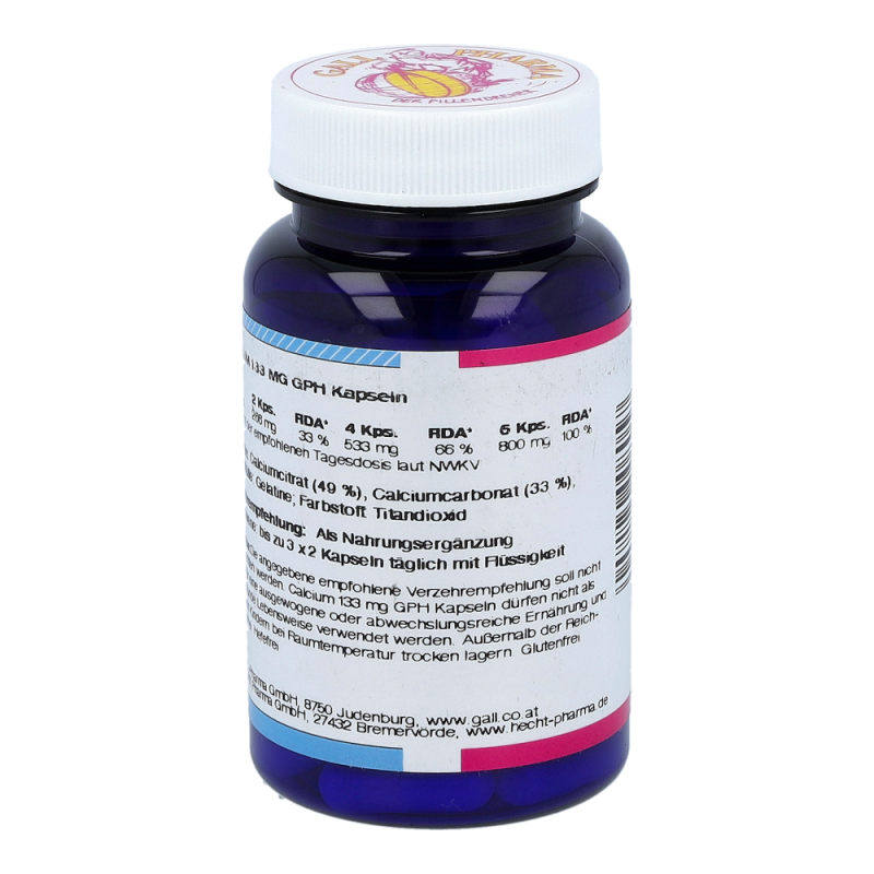 Calcium 133mg Kapseln - 60 Stück