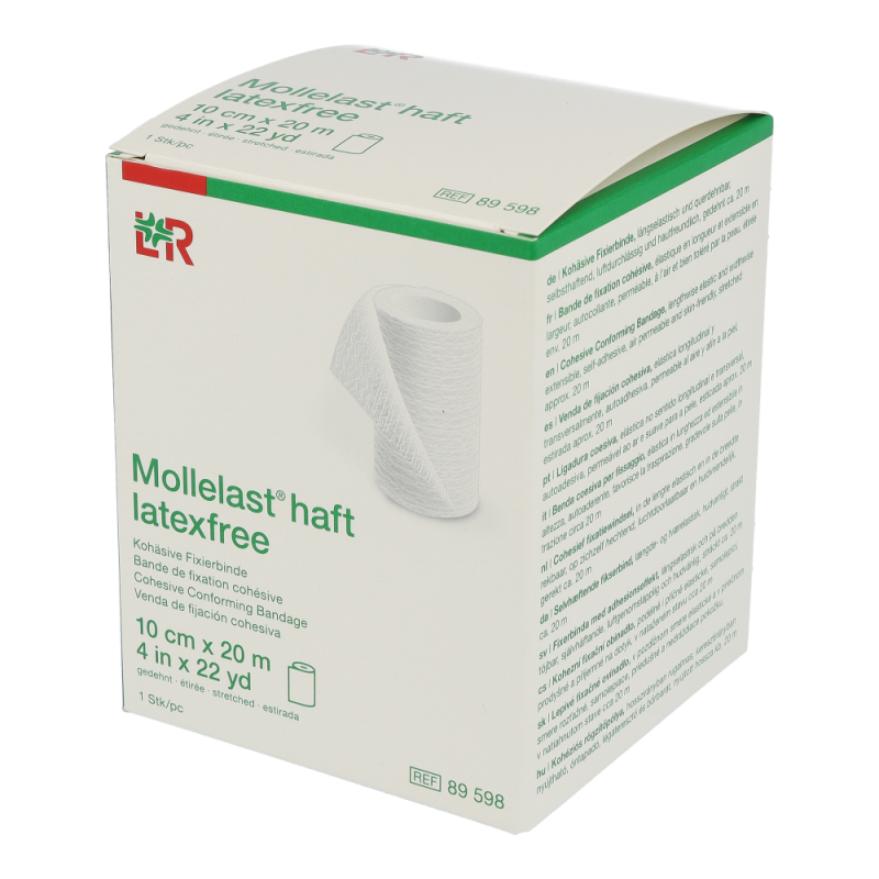 Mollelast Haft Weiß Latexfrei 20x10 1 Stk. - 1 Stück