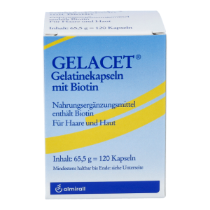 Gelacet Gelatine + Biotin Kapseln 120 Stk. - 120 Stück