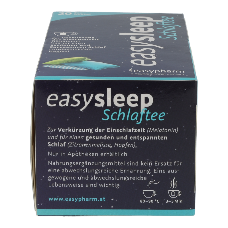 Easysleep SCHLAFTEE verkürzt durch Melatonin die Einschlafzeit - 20 Beutel - 20 Beutel