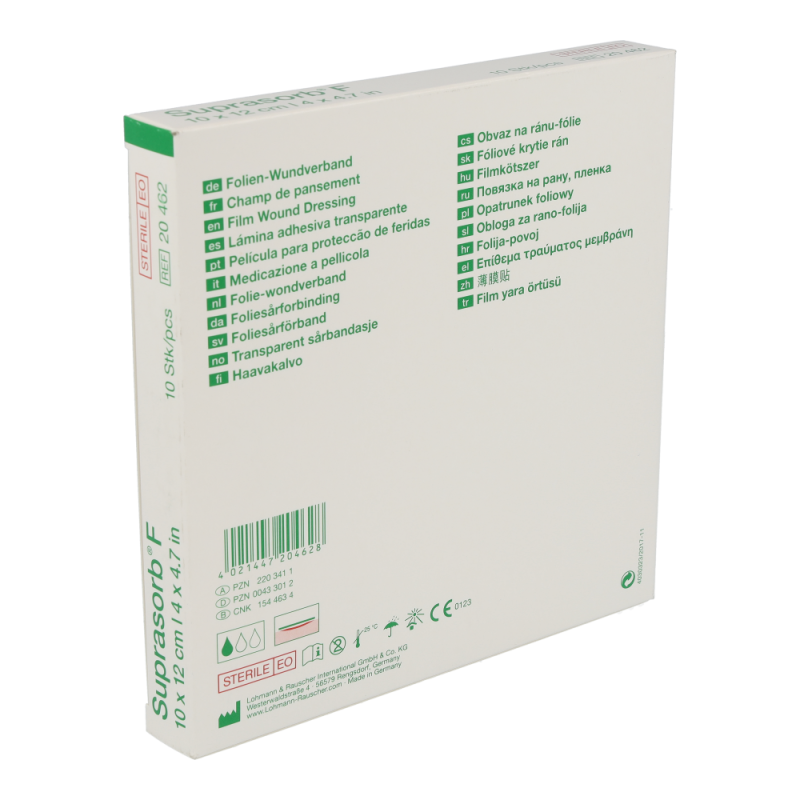 Suprasorb F Folien-Wundverband 10 Stk. 10 x 12 cm - 10 Stück