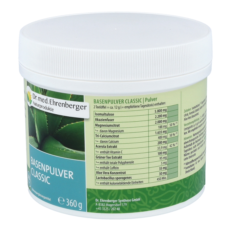 Dr. Ehrenberger Basenpulver classic 360 g - 360g