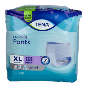 TENA PANTS MAXI XL INK. - 10 Stück