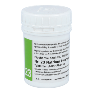 Adler Pharma Schüßler Nr. 23 Natrium Bicarbonicum 100 g D 12 - 100g