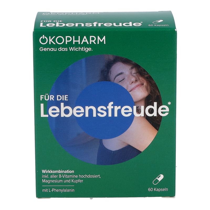 Ökopharm Lebensfreude Kapseln - 60 Stück