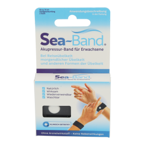 Sea-band Akupressur Hilfe 2 Stk. Erwachsene - 2 Stück
