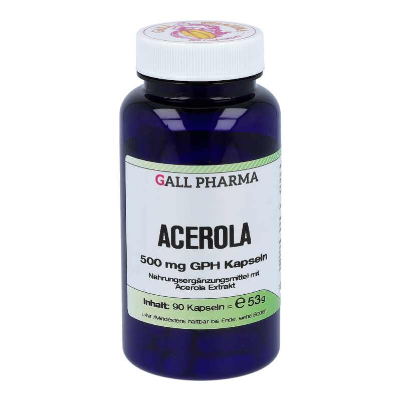 Gall Pharma Acerola 500 mg Kapseln 90 Stk. - 90 Stück