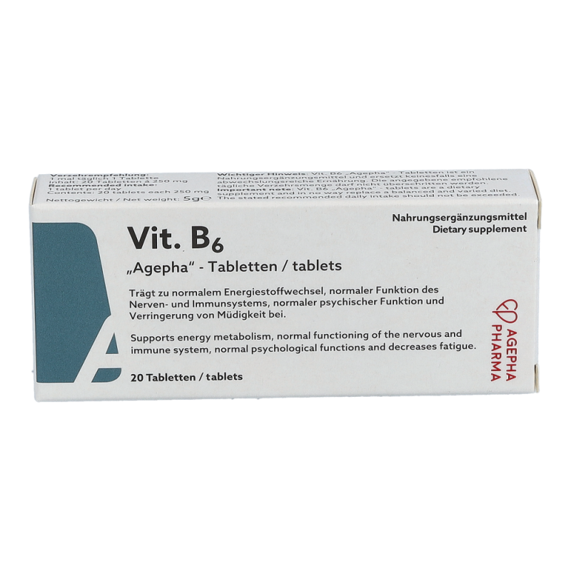 Vitamin B6 Tabletten DL 20 Stk. - 20 Stück