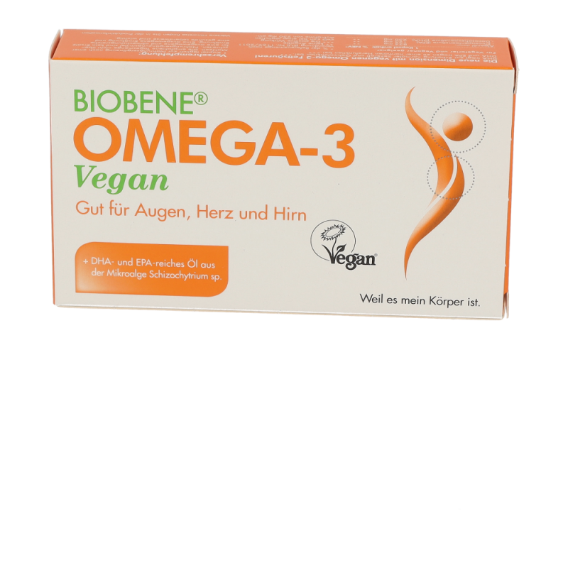 Biobene Omega-3 Vegan Kapseln 30 Stk. - 30 Stück