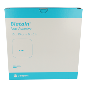 Biatain Schaumverband Nicht haftend 5 Stk. 15 x 15 cm - 5 Stück