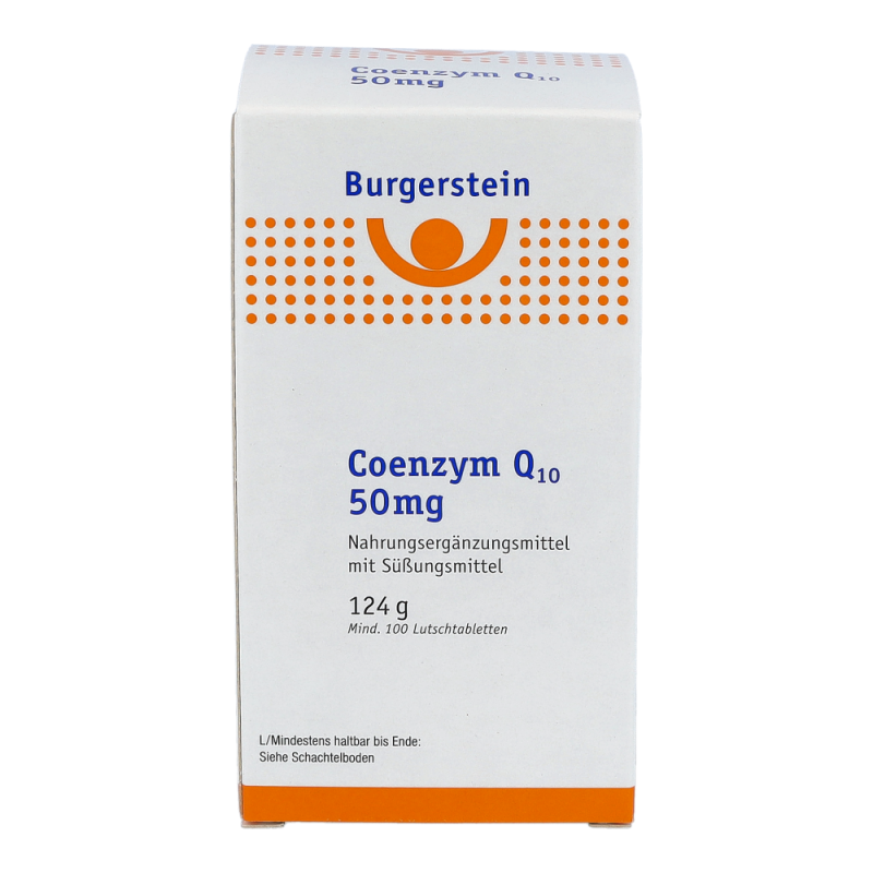 Burgerstein Coenzym Q10 Lutschtabletten 100 Stk. - 100 Stück