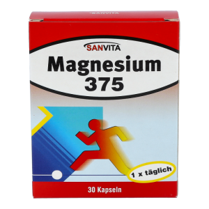 Sanvita Magnesium 375 Kapseln 30 Stk. - 30 Stück