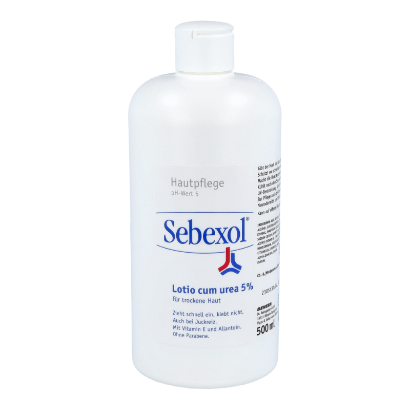 Sebexol Lotion Cum Urea 5% 500 ml - 500ml