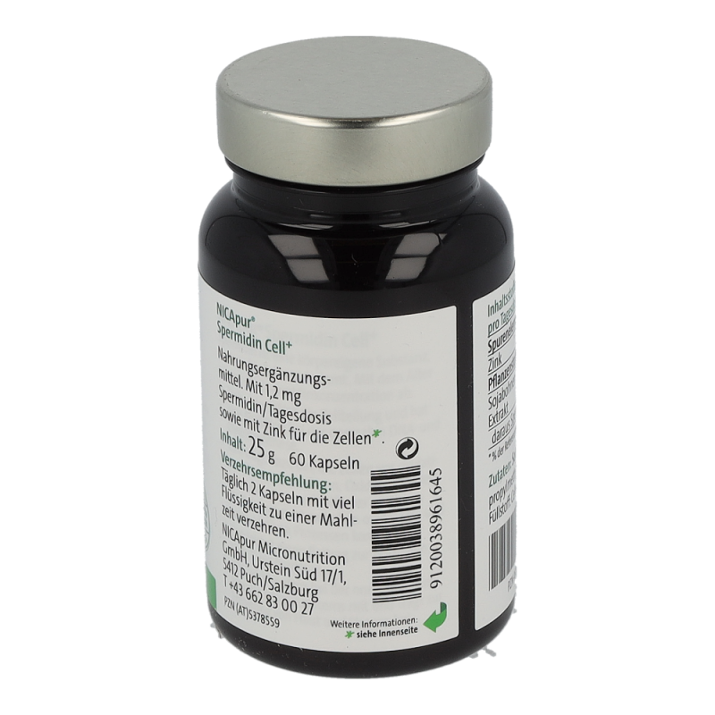 Nicapur Spermidin Cell+ Kapseln 60 Stk. - 60 Stück