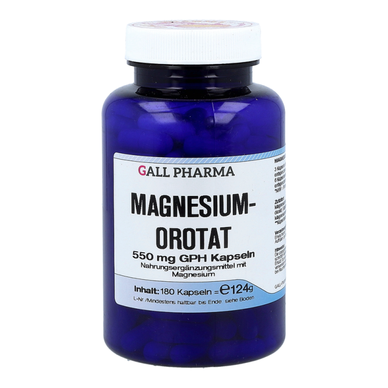 MAGN OROTAT KPS 550MG GPH - 180 Stück