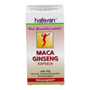 Hafesan Maca + Ginseng 400 mg Kapseln - 60 Stück