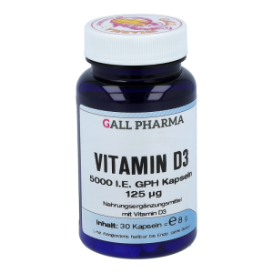 Gall Pharma Vitamin D3 5000IE Kapseln 30 Stk. - 30 Stück