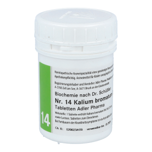 Adler Pharma Schüßler Nr. 14 Kalium Bromatum 100 g D 12 - 100g