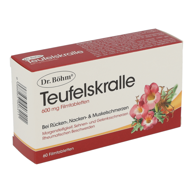 Dr. Böhm Teufelskralle 600 mg Filmtabletten 60 Stk. - 60 Stück