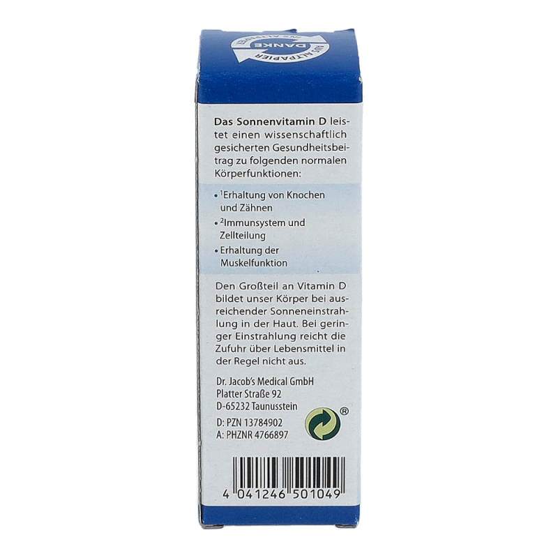 Dr. Jacobs Vitamin D3 Öl forte Tropfen 20 ml - 20ml