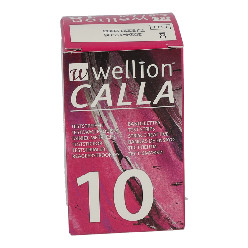 Wellion CALLA Blutzuckerteststreifen - 10 Stück