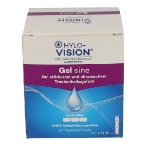 HYLO - VISION GEL SINE Augentropfen 0