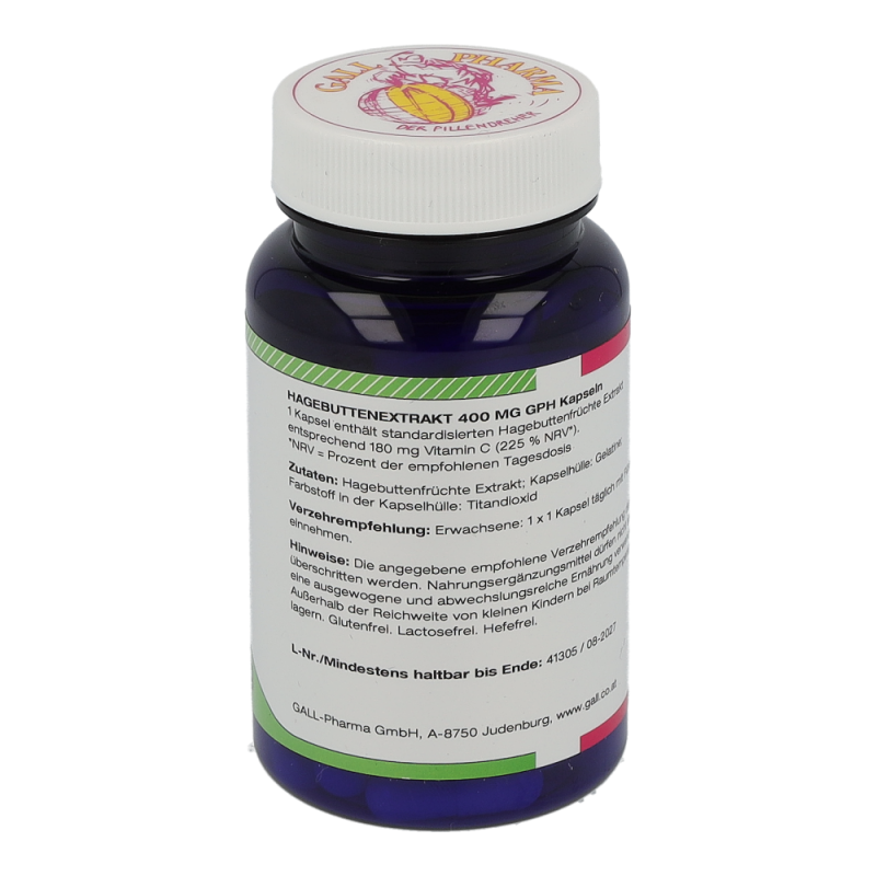 Hagebuttenextrakt 400mg Kapseln - 60 Stück