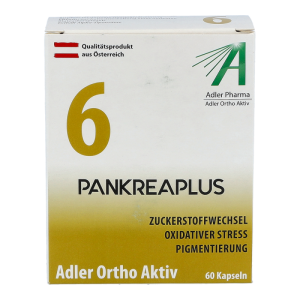 Adler Pharma Ortho Aktiv Pankreaplus Kapseln 60 Stk. - 60 Stück